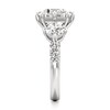 Thumbnail Image 3 of J'Lure Octagon Brilliant-Cut Lab-Grown Diamond Engagement Ring 4-3/4 ct tw 18K White Gold