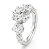 Thumbnail Image 4 of J'Lure Octagon Brilliant-Cut Lab-Grown Diamond Engagement Ring 4-3/4 ct tw 18K White Gold
