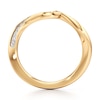 Thumbnail Image 2 of J'Lure Lab-Created Diamond Contour Wedding Band 1/5 ct tw 18K Yellow Gold