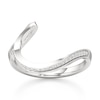 Thumbnail Image 1 of J'Lure Lab-Grown Diamond Contour Wedding Band 1/6 ct tw 18K White Gold