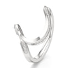 Thumbnail Image 4 of J'Lure Lab-Grown Diamond Contour Wedding Band 1/6 ct tw 18K White Gold