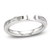 Thumbnail Image 1 of J'Lure Baguette-Cut Lab-Grown Diamond Contour Wedding Band 3/8 ct tw 18K White Gold