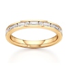 Thumbnail Image 1 of J'Lure Baguette & Round-Cut Lab-Grown Diamond Wedding Band 3/8 ct tw 18K Yellow Gold