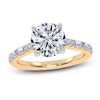 Thumbnail Image 1 of Round-Cut Lab-Grown Diamond Engagement Ring 1-7/8 ct tw 14K Yellow Gold
