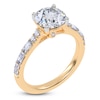 Thumbnail Image 2 of Round-Cut Lab-Grown Diamond Engagement Ring 1-7/8 ct tw 14K Yellow Gold