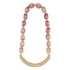 Thumbnail Image 1 of Susana Vega Amanto Necklace with Plum & Gold Glass Beads 24"