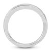 Thumbnail Image 2 of Storied Diamond Desert Sands of Eternity Anniversary Ring 1/8 ct tw 18K White Gold