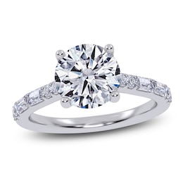 Round-Cut Lab-Grown Diamond Engagement Ring 1-7/8 ct tw 14K White Gold