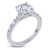 Thumbnail Image 2 of Round-Cut Lab-Grown Diamond Engagement Ring 1-7/8 ct tw 14K White Gold