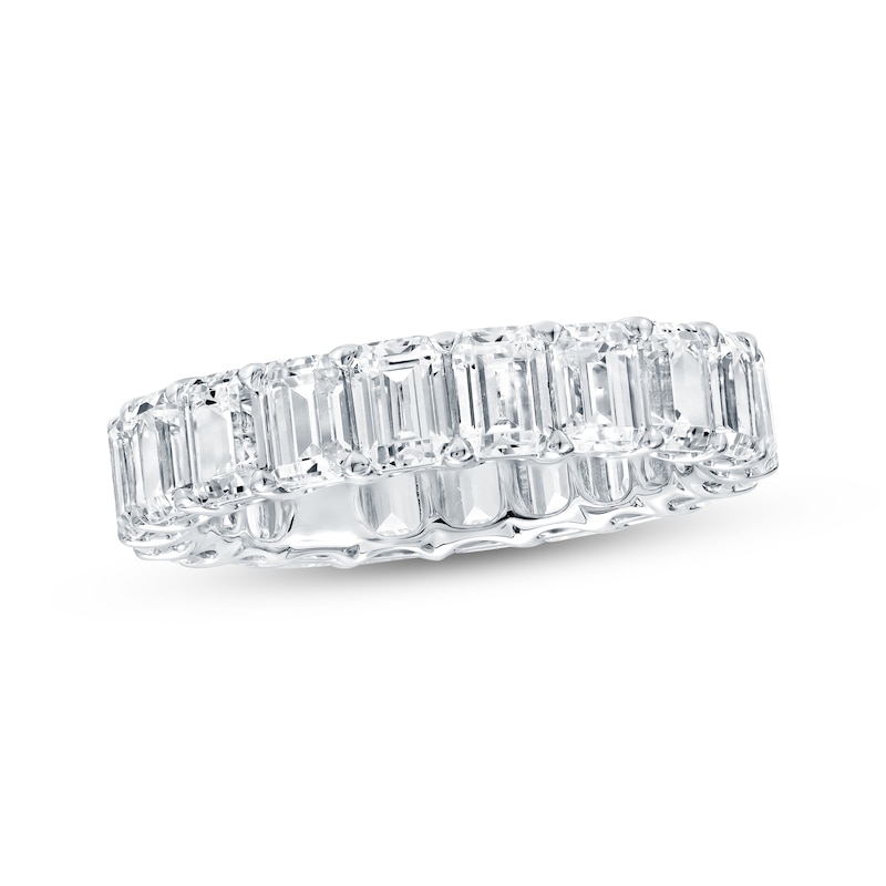Emerald-Cut Lab-Grown Diamond Eternity Band 5-3/4