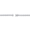Thumbnail Image 3 of Shy Creation Baguette & Round-Cut Multi-Diamond Tennis Bracelet 1-3/8 ct tw 14K White Gold 7" SC55026999