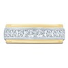 Thumbnail Image 3 of Men's Lab-Grown Diamond Band 1 ct tw 14K Two-Tone Gold