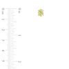 Thumbnail Image 2 of Oval-Cut Yellow Lab-Grown Diamond Solitaire Stud Earrings 2 ct tw 14K White Gold