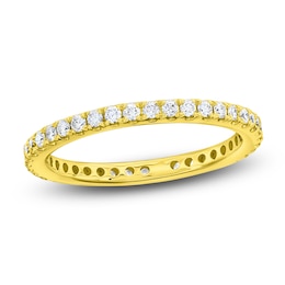 Lab-Grown Diamond Eternity Band 1/2 ct tw 14K Yellow Gold