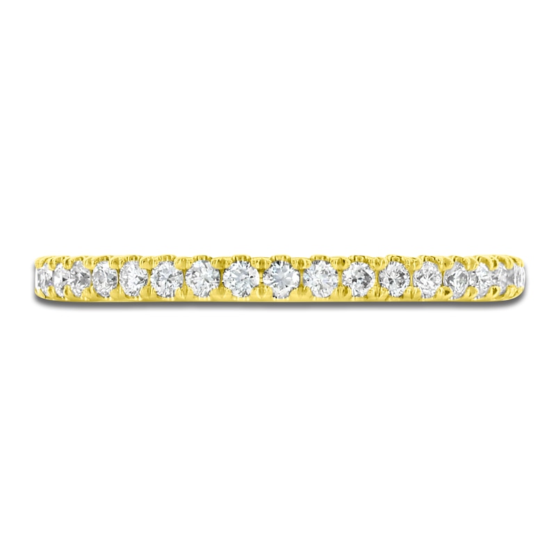 Main Image 3 of Lab-Grown Diamond Eternity Band 1/2 ct tw 14K Yellow Gold