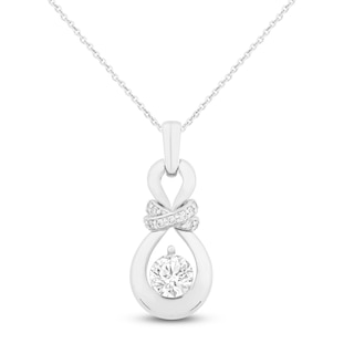 Captivate Diamond Necklace 2-1/4 ct tw 14K White Gold 18"
