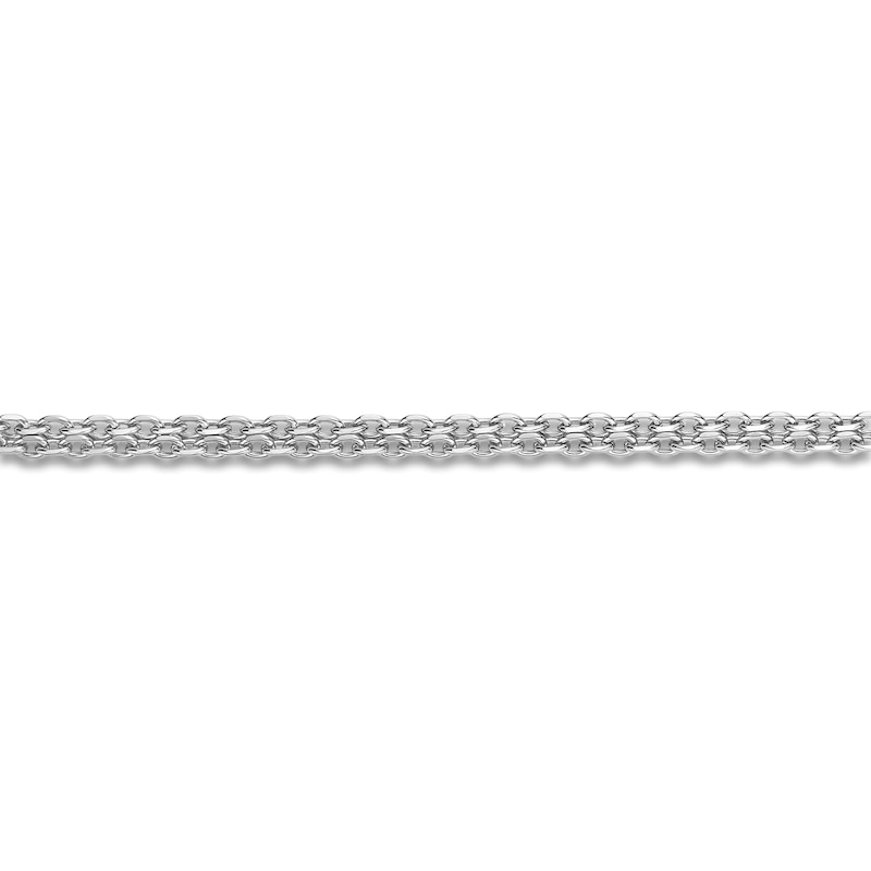 Main Image 3 of Bismark Chain Bracelet 4mm Solid Stainless Steel 8.5"
