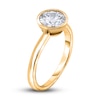 Thumbnail Image 2 of Diamond Solitaire Engagement Ring 1-1/2 ct tw Bezel-Set Round 14K Yellow Gold (I2/I)
