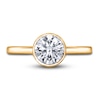 Thumbnail Image 3 of Diamond Solitaire Engagement Ring 1-1/2 ct tw Bezel-Set Round 14K Yellow Gold (I2/I)