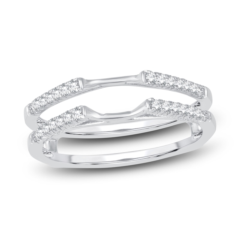 Main Image 1 of Diamond Enhancer Ring 1/4 ct tw Round 14K White Gold