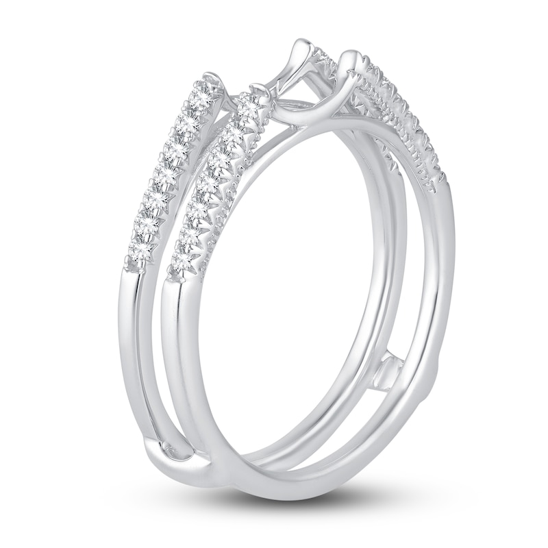 Main Image 2 of Diamond Enhancer Ring 1/4 ct tw Round 14K White Gold