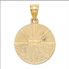 Thumbnail Image 2 of Star of David Necklace 14K Yellow Gold 18"