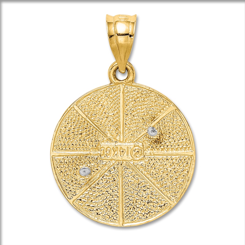 Main Image 2 of Star of David Necklace 14K Yellow Gold 18"