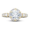 Thumbnail Image 3 of Pnina Tornai Lab-Grown Diamond Engagement Ring 2-7/8 ct tw Round 14K Yellow Gold