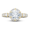 Thumbnail Image 2 of Pnina Tornai Lab-Created Diamond Engagement Ring 2-7/8 ct tw Round 14K Yellow Gold