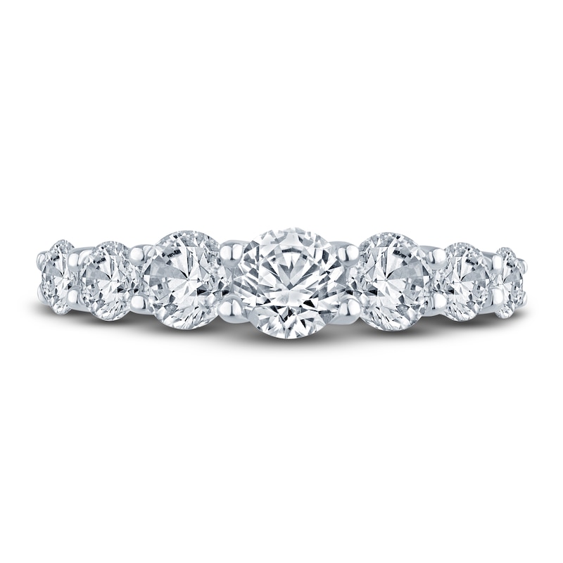 Pnina Tornai Lab-Created Diamond Anniversary Band 1-1/2 ct tw Round 14K White Gold