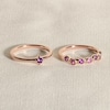 Thumbnail Image 4 of Juliette Maison Natural White Sapphire Ring 10K White Gold