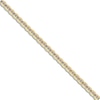 Thumbnail Image 2 of Solid Faux Pave Mariner Chain Necklace 14K Yellow Gold 20" 5.1mm