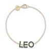 Thumbnail Image 1 of Juliette Maison Black Diamond Station Name Bracelet 7/8 ct tw Round 10K Yellow Gold