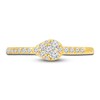 Thumbnail Image 3 of Diamond Teardrop Ring 1/4 ct tw Round 10K Yellow Gold