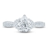 Thumbnail Image 3 of Pnina Tornai Lab-Grown Diamond Engagement Ring 2 ct tw Pear/Marquise/ Round 14K White Gold