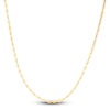 Thumbnail Image 1 of Solid Diamond-Cut Rope Chain Necklace 14K Yellow Gold 16" 2.5mm