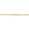 Thumbnail Image 3 of Solid Diamond-Cut Rope Chain Necklace 14K Yellow Gold 16" 2.5mm
