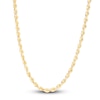 Thumbnail Image 1 of Solid Silk Rope Chain Necklace 14K Yellow Gold 22" 4.3mm