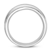 Thumbnail Image 3 of Men's Diamond Anniversary Band 1/5 ct tw Round 14K White Gold