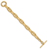 Thumbnail Image 3 of High-Polish Anchor Toggle Bracelet 14K Yellow Gold 8.5"