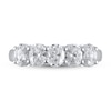 Thumbnail Image 3 of Lab-Grown Diamond Anniversary Band 1-1/2 ct tw Oval 14K White Gold