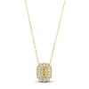 Thumbnail Image 1 of Le Vian Sunny Yellow Diamond Necklace 1 ct tw 14K Two-Tone Gold