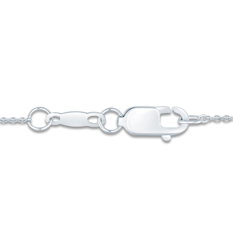 Main Image 5 of Pnina Tornai Diamond Wing Pendant Necklace 3/8 ct tw Round 14K White Gold