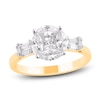 Thumbnail Image 1 of Princess & Marquise-Cut Multi-Diamond Center Engagement Ring 1 ct tw 14K Yellow Gold