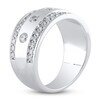 Thumbnail Image 2 of Lab-Grown Diamond Men's Wedding Band 1-1/4 ct tw 14K White Gold