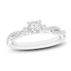 Thumbnail Image 1 of Princess Diamond Engagement Ring 3/4 ct tw 14K White Gold