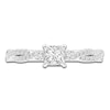 Thumbnail Image 3 of Princess Diamond Engagement Ring 3/4 ct tw 14K White Gold