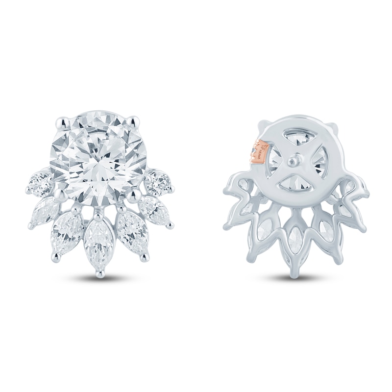 Main Image 2 of Pnina Tornai Lab-Grown Diamond Spray Stud Earrings 5 ct tw 14K White Gold