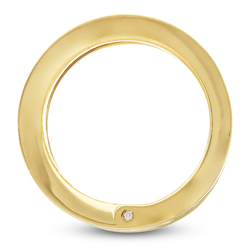 Main Image 4 of Crivelli Marquise-Cut Diamond Eternity Ring 2-1/3 ct tw 18K Yellow Gold