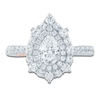 Thumbnail Image 2 of Pnina Tornai Pear-Shaped Diamond Double Halo Engagement Ring 1-5/8 ct tw 14K White Gold
